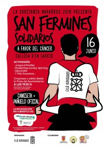 CARTEL SAN FERMINES SOLIDARIOS EN CALLOSA (16-06-2018)