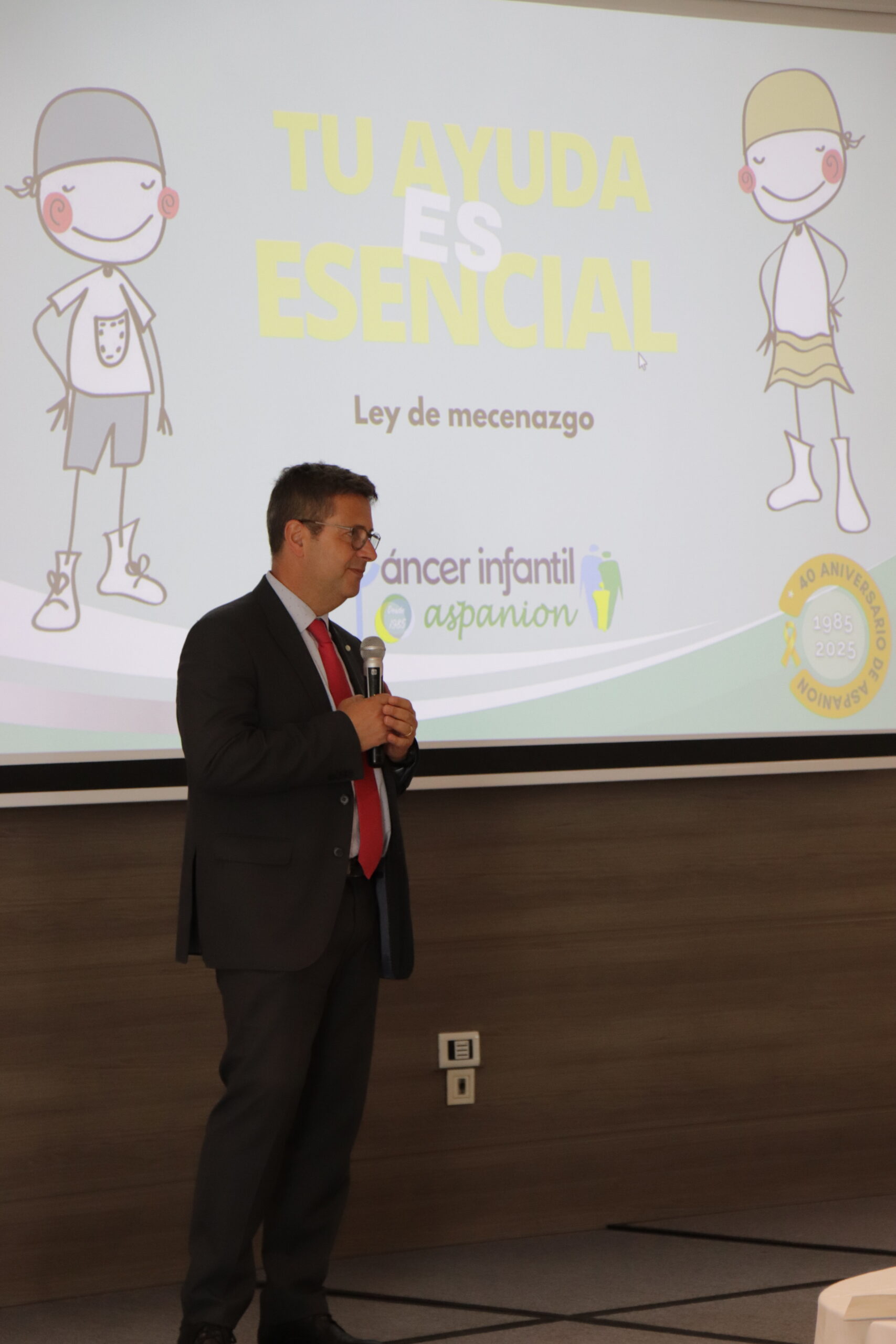 Desayuno empresarial con Aspanion-Ley mecenazgo