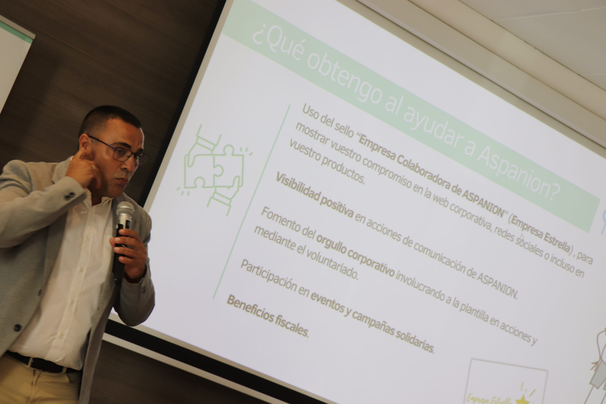 Desayuno empresarial con Aspanion